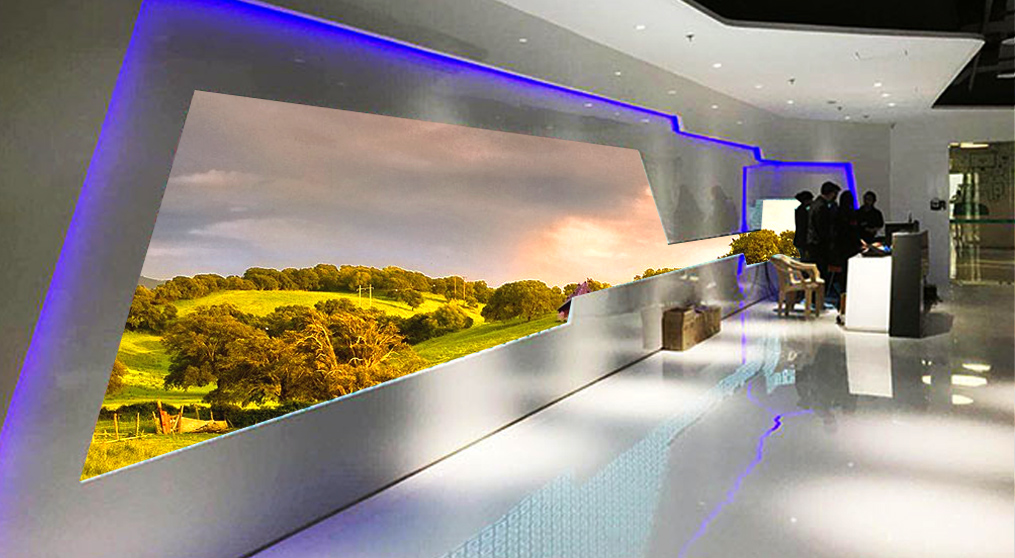 悟空体育LED异形屏走进OPPO印度总部